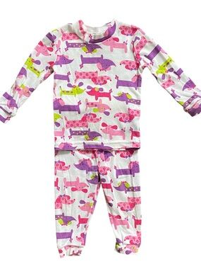 Kidgets Doggie Pajama Set Baby 12 Months